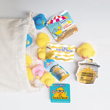 Dinggaogao Ducks for Ducking Drawstring Duck Bag Canvas Backpack Ducking Bag 11.81 x 15.7 inches