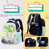 Dinosaur Backpack for Boys Bookbag for Toddler Kids 3 - 5 Boys School Bags Lightweight Preschool Backpack