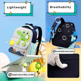 Dinosaur Backpack for Boys Bookbag for Toddler Kids 3 - 5 Boys School Bags Lightweight Preschool Backpack