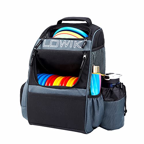Disc Golf Bag, Multiple Storage Pockets Shuttle Disc Golf Bags Backpack, Lightweight Durable Easy to Carry Disc Golf Backpack with 20+ | Backpacks4Less