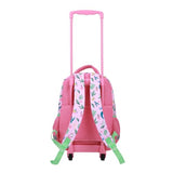 Disney 16" Princesses Girls Rolling Backpack with Adjustable Handle