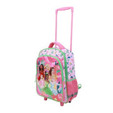 Disney 16" Princesses Girls Rolling Backpack with Adjustable Handle