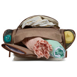 Disney Diaper Bag Backpack with Changing Pad Winnie the Pooh – 16” Nylon Baby Bag for Parents, Insulated Bottle Holders, Multiple Storage Pockets