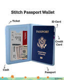 Disney Stitch Passport Cover for Women Official License, Cute Passport Book Holder, Passport Wallet, Travel Must Haves