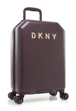DKNY Unisex-Adult Metal Logo, Burgundy, 21
