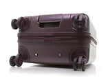DKNY Unisex - Adult Metal Logo, Burgundy, 21" Carry On