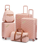DKNY Unisex Luggage travel,Peach Bloom,21"