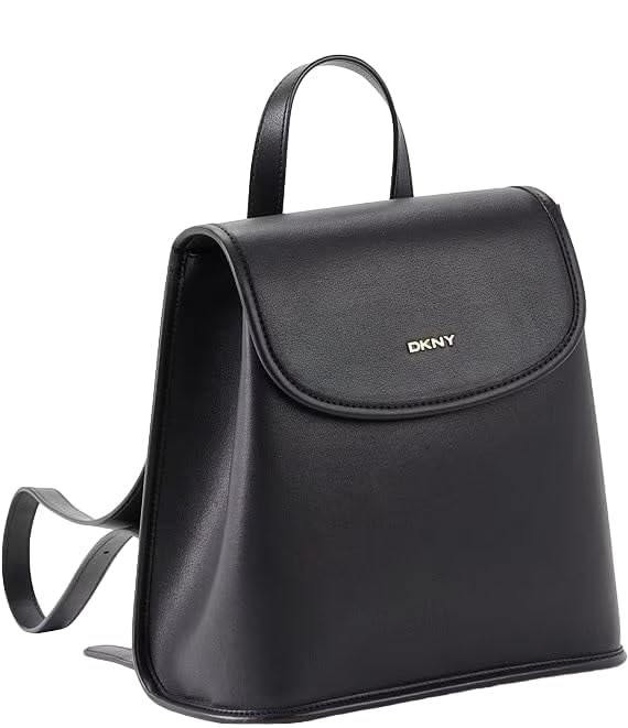DKNY Womens Brook BACKPACK, Blk/Gold, Large US