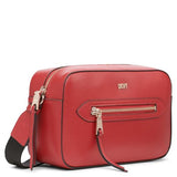 DKNY Womens Chelsea Camera Bag Crossbody, Bright Red, Medium US