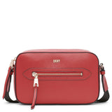 DKNY Womens Chelsea Camera Bag Crossbody, Bright Red, Medium US