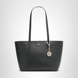 DKNY womens Dkny Bryant Md Tote, Black/Gold, One Size US