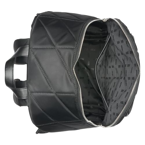 DKNY Women's Handbags BACKPACK,BLACK/SILVER,1SZ