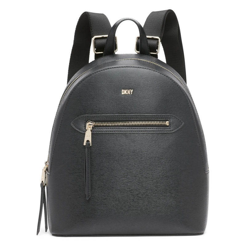 DKNY Women's Handbags Backpack,BLK/GOLD,large