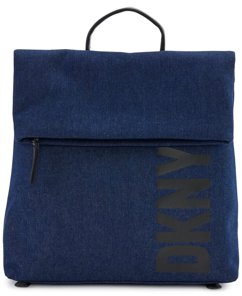DKNY womens Handbags BACKPACK,DNM/BLACK,MEDIUM