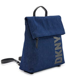 DKNY womens Handbags BACKPACK,DNM/BLACK,MEDIUM