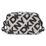 DKNY Women's Handbags Corssbody,Black/White,1sz