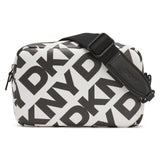 DKNY Women's Handbags Corssbody,Black/White,1sz