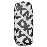 DKNY Women's Handbags Corssbody,Black/White,1sz