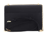 DKNY Women's Handbags Flap,Black/Gold,1SZ
