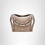 DKNY Women's Handbags Hobo,shitake,1 size