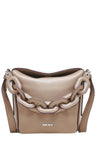 DKNY Women's Handbags Hobo,shitake,1 size