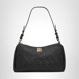 DKNY Women's Handbags Shoulder,jet black/black,1 size