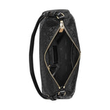 DKNY Women's Handbags Shoulder,jet black/black,1 size