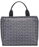 DKNY Women's Handbags Tote, Black Logo - Black, One Size