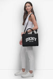 DKNY Women's Handbags Tote,black/silver,1sz