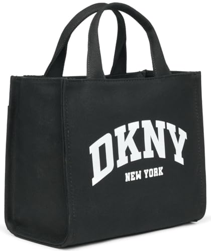 DKNY Women's Handbags Tote,black/silver,1sz