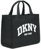 DKNY Women's Handbags Tote,black/silver,1sz