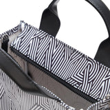 DKNY Women's Handbags Tote,Black/Silver,1SZ