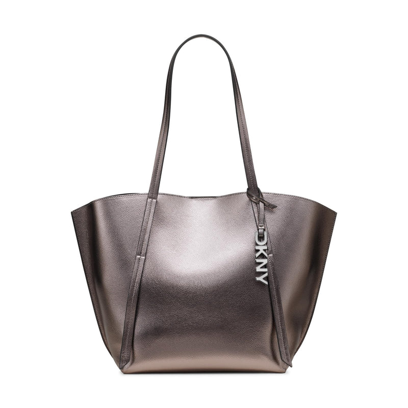 DKNY Women's Handbags Tote,gunmetal,1 size