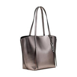DKNY Women's Handbags Tote,gunmetal,1 size