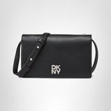 DKNY Women's Handbags Wallet,Black/Silver,OS