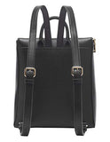 DKNY Women's Multipurpose Fashion Backpack Backpack, Black/Gold Bryant, One Size