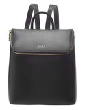 DKNY Women's Multipurpose Fashion Backpack Backpack, Black/Gold Bryant, One Size