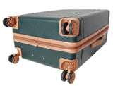 Dockers Hooper Hardside Expandable 8 - Wheel Spinner Travel Checked Luggage, 28 - Inch, Ponderosa Pine