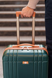 Dockers Hooper Hardside Expandable 8 - Wheel Spinner Travel Checked Luggage, 28 - Inch, Ponderosa Pine