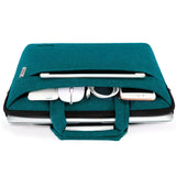 DOMISO 15.6 inch Laptop Messenger Shoulder Bag Tote Bag for Women for Men,Business Travel Work Computer Bag Case Briefcase,Compatible with 16 inch MacBook Pro/Max,15.6 inch HP Lenovo Dell XPS 16, Teal