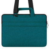 DOMISO 15.6 inch Laptop Messenger Shoulder Bag Tote Bag for Women for Men,Business Travel Work Computer Bag Case Briefcase,Compatible with 16 inch MacBook Pro/Max,15.6 inch HP Lenovo Dell XPS 16, Teal