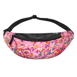 Donut Fanny Pack Waist Bag Adjustable Belt Bag For Men Women Traveling Hiking Cycling Running