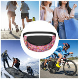 Donut Fanny Pack Waist Bag Adjustable Belt Bag For Men Women Traveling Hiking Cycling Running
