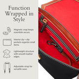 Dooney & Bourke Pebble Grain Crossbody Saddle Bag