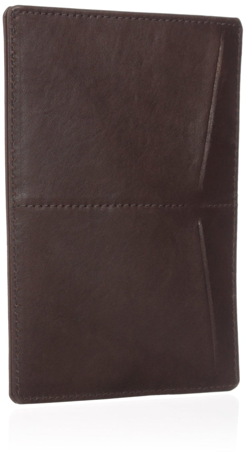 Dopp Men's Carson RFID Blocking Passport Sleeve, Espresso, One Size