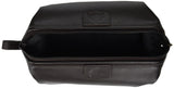 Dopp Men's First Class Leather Seasoned Traveler Admiral Kit, Brown, One Size