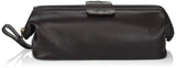 Dopp Men's First Class Leather Seasoned Traveler Admiral Kit, Brown, One Size