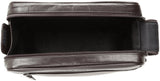 Dopp Men's Seasoned Soft Sided Multi - Zip Travel Kit - Leather, Brown, One Size