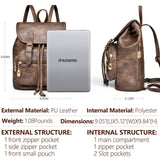 Dora & Liz Mini Backpack Purse for Women Leather Fashion Cute Small Backpacks Lightweight Travel Ladies Shoulder Bags