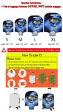 Dremagia Sea Turtles Luggage Cover Anti - scratch Dustproof Suitvase Protector Fits 18 - 21 Inch